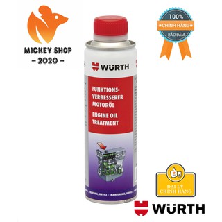 [ CAO CẤP ] Phụ gia dầu nhớt WURTH Engine Oil Treatment 300ml 5861300300