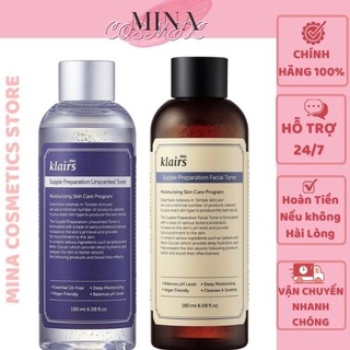 Nước Hoa Hồng KLAIRS [ Phục Hồi Da 100% ] Toner Dưỡng ẨM, Chống Viêm Dùng Được Cho Cả Da Mụn, Nhạy Cảm  KLAIRS