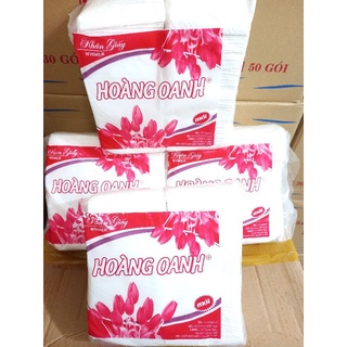 Giấy ăn HOÀNG OANH 450 tờ đôi
