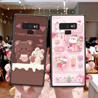 Ốp Samsung Note 9 in hình gấu chocolate kẹo ngọt siêu đẹp siêu xinh