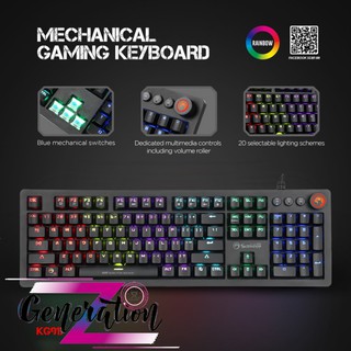 Bàn phím cơ blue switch Marvo KG917 - KEYBOARD MARVO KG917