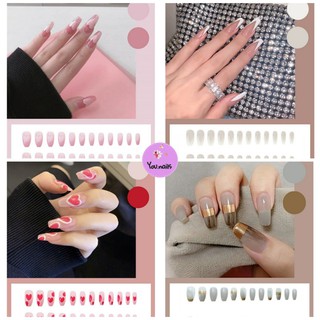 Móng tay giả kèm keo dài nhọn  YOU NAILS (Ym)