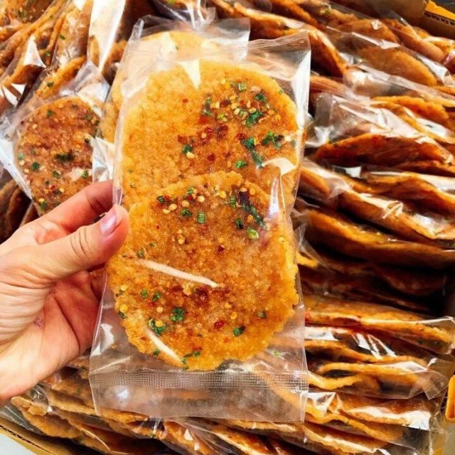 [ combo 100 gói] cơm cháy nước mắm