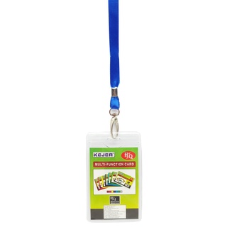 Bảng Tên Dọc Dây Xoay Lụa 1018 - Mẫu 18 - Màu Xanh