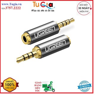 Đầu chuyển đổi 2.5mm đực sang 3.5mm cái dài 25mm UGREEN 20501 - Hàng chính hãng