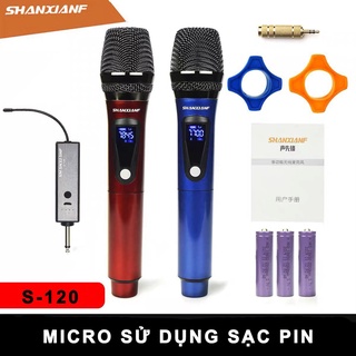 MICRO KARAOKE KHÔNG DÂY CHUYÊN CHO LOA KÉO - AMPLY - HÁT CỰC ĐỈNH HÁT BANH NÓC BẢO HÀNH 12 THÁNG