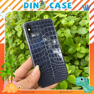 Miếng Dán PPF Vân Cá Sấu Trong Suốt cho iPhone 12,12ProMax,X,XsMax,11,11ProMax