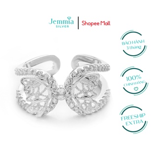 Nhẫn bạc Jemmia cánh bướm - JM1023