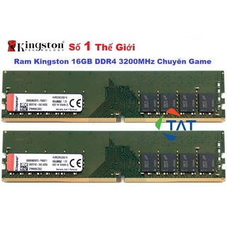 Ram PC Kingston 16GB DDR4 3200MHz Chuyên Game Đồ Họa - Mới Bảo hành 36 tháng