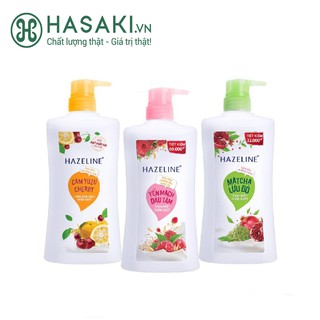 Sữa Tắm Hazeline Dưỡng Sáng Da (Mới) 670g