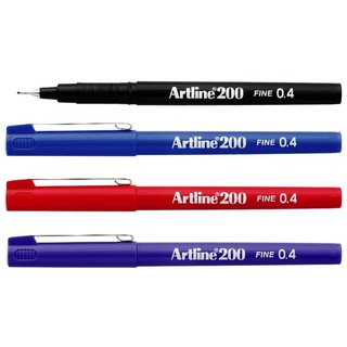 Bút Lông Kim Artline Ek-200 (0.4mm) - Nhiều Màu [Bút Nhật Bản]