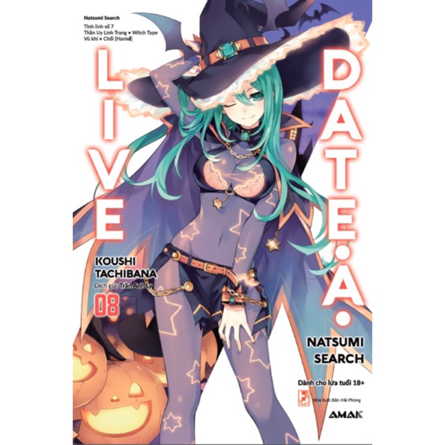 Sách - Date A Live – Tập 8 – Natsumi Search