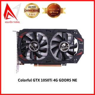 VGA Card Màn Hình Colorful GTX 1050Ti 4G GDDR5 NE (GTX1050Ti NE 4G-V)