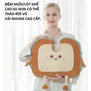 [ MẪU MỚI ] Đệm Lót Ghế Văn Phòng, Ô Tô Cao Su Non I"M STOAST SBK136