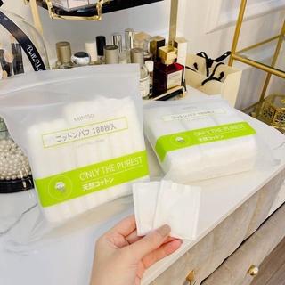 Bông tẩy trang miniso 180 miếng