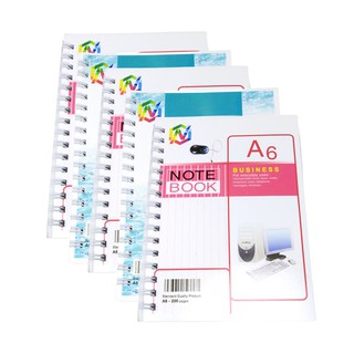 Bịch 5 quyển sổ lò xo A6 Hải Tiến - 200 trang