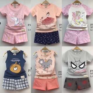 Bộ Fanqie trẻ em size đại, bộ cộc tay cao cấp cho bé, chất cotton dày dặn họa tiết đáng yêu