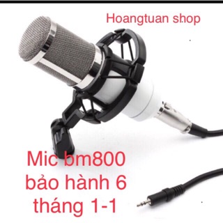 [Mã ELHACE giảm 4% đơn 300K] [Freeship toàn quốc từ 50k] Micro thu âm BM800