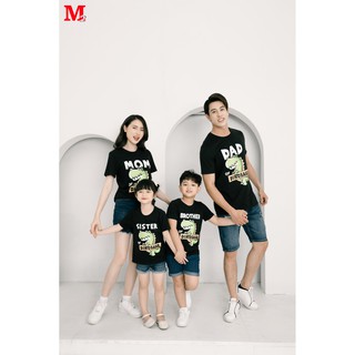 Áo thun trẻ em cộc tay gia đình Dinosaur K0030466 Thời trang M2