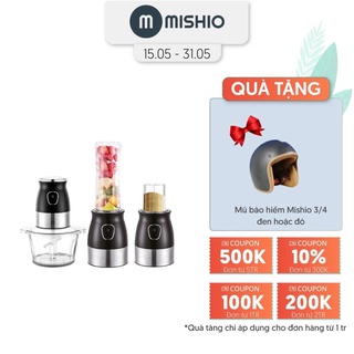[Mã ELHA22 giảm 6% đơn 300K] Máy Xay Đa Năng Thực Phẩm Mishio MK258 1.8 Lít – Kèm 2 Cối Xay