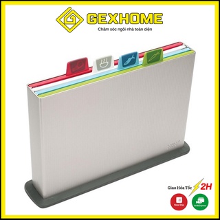 Set 4 thớt kháng khuẩn Joseph Joseph  60134 (nhiều màu) [Nhập Đức]