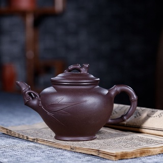 Ấm Tử Sa Nghi Hưng Báo Xuân Trúc Tiết 190 ml (Lão Tử Nê)