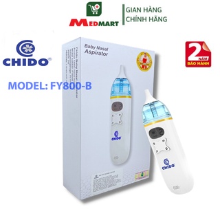 Máy Hút Dịch Mũi 3 Cấp Độ CHIDO FY-800B, Hút Mũi Cầm Tay Tự Động Không Dây Thông Minh, Bảo Hành 24 Tháng - Medmart