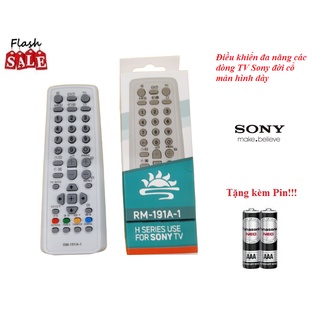 Remote Điều khiển tivi Sony đa năng tất cả các đời tivi cổ màn hình dày- Hàng mới loại tốt 100% Tặng kèm Pin