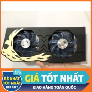 Bộ fan tản nhiệt cho vga His khoảng cách 4 tâm ốc 52mm