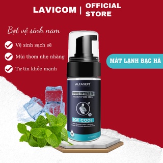 Bọt vệ sinh nam ALFASEPT Ice Cool bạc hà mát lạnh 100ml