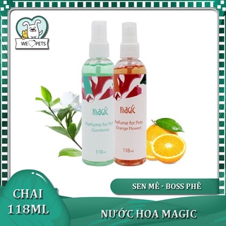 Nước Hoa Tạo Hương Thơm Nhẹ Nhàng Cho Cún Perfume For Pets Magic Chai 118ml  - Lida Pet Shop