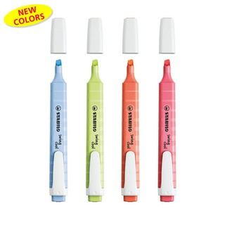 Combo 04 bút đánh dấu Stabilo Swing Cool Highlighter - UP.PENS Collection - New Pastel Colors