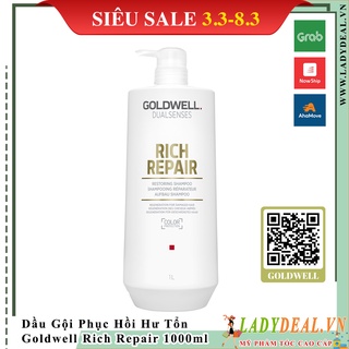 DẦU GỘI PHỤC HỒI TÓC HƯ TỔN GOLDWELL DUALSENSES RICH REPAIR [ 500ml - 1000ml ]