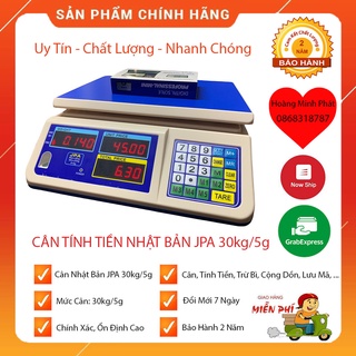 Cân Nhật Bản JPA  Điện Tử Tính Giá Tiền Hàng 30kg/5g Cao Cấp - Chính Xác Cao - Bảo Hành 2 Năm