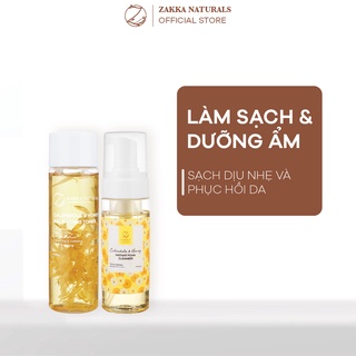 Bộ Đôi Hoa Cúc Zakka Naturals Calendula &amp; Honey Làm Sạch Và Cấp Ẩm Dịu Nhẹ Cho Da Nhạy Cảm 13