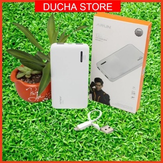 Mới 100%Pin Dự Phòng sạc dự phòng Arun Mini3 10.000 mAh Mõng Nhám chính hãng giá rẻ nhất
