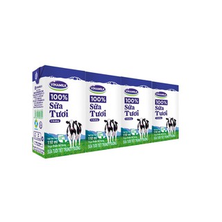 Combo 3 lốc sữa tươi tiệt trùng Vinamilk 100% các vị 110ml