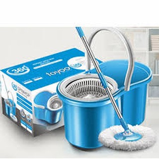 XẢ KHO Bộ cây lau nhà 360 độ Toyoo SM620-1 kèm ảnh thật