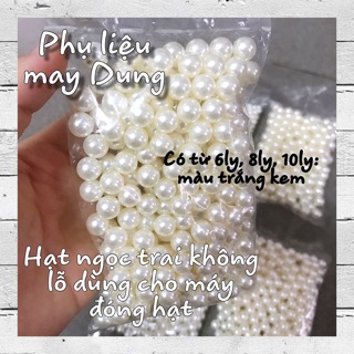 Hạt nhựa không lỗ dùng kèm máy đóng hạt