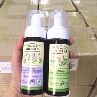 Dung dịch vệ sinh Anteka Green Pharmacy dạng bọt 150ml