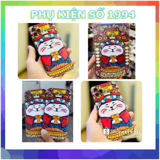 Miếng dán Skin Mèo Thần Tài cho iPhone X /XS/XS Max/Xr/ 11/11pro/11promax/12/12promax/13/13pro/13prm/14pro/14/14pro max