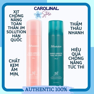 Xịt chống nắng JM Solution Marine Luminous Pearl Sun Spray SPF50+ /PA +++ 180ml