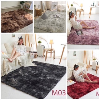 Thảm Lông Loang Trải Sàn Derco 1m6x2m [Cam Kết Hàng Chuẩn Loại 1]