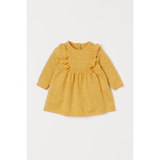 Váy len vàng chấm bi HM H&amp;M_hàng chính hãng authentic