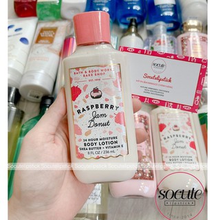Sữa Dưỡng Thể Bath And Body Works - Triple Berry Martini &amp; Pretty As A Peach &amp; Raspberry Jam Donut 236ml