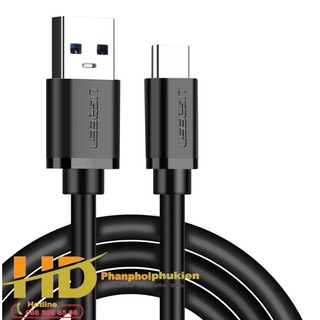 Cáp USB Type C to USB 3.0 Ugreen 20882 dài 1m hàng chính hãng