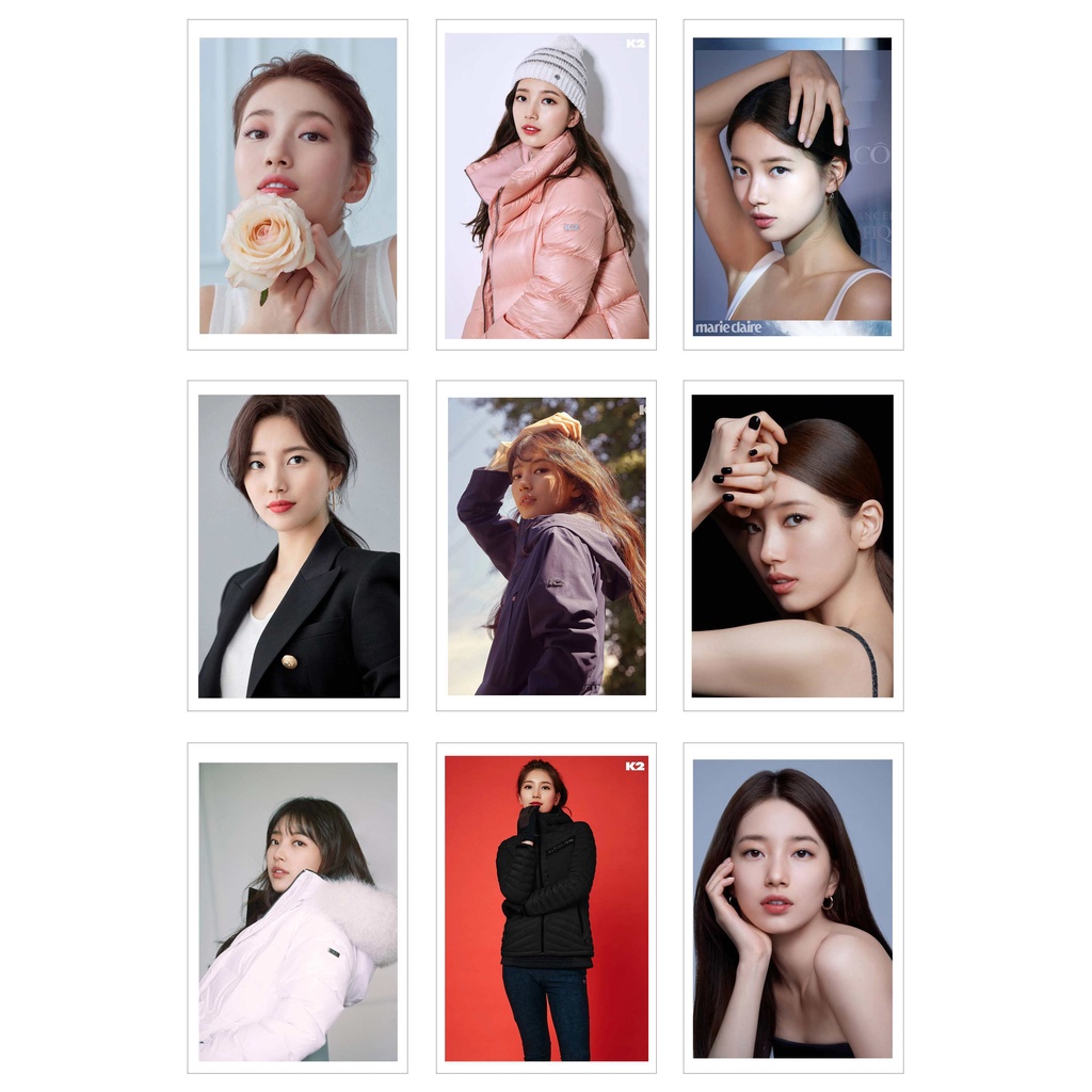 Ép Lụa] Lomo Card 45 Ảnh SUZY BAE