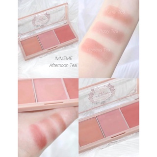 PHẤN MÁ HỒNG 3 MÀU I'M MEME I'M AFTERNOON TEA BLUSHER PALETTE CHÍNH HÃNG - 9320