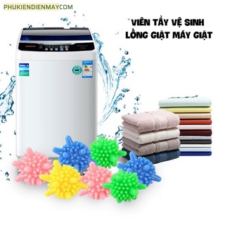 Bóng giặt quần áo máy giặt M015 - cầu gai sinh học giặt đồ thông minh chống nhăn
