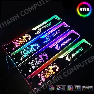 Giá Đỡ VGA 28cm ROG / Aorus RGB - Đồng Bộ HUB Coolmoon / Auto